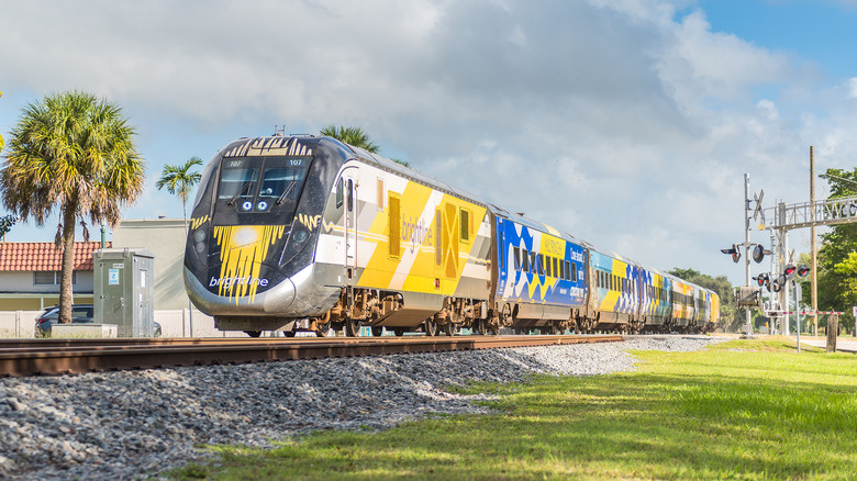 The new, state-of-the-art Brightline train is headed to Fort Lauderdale.