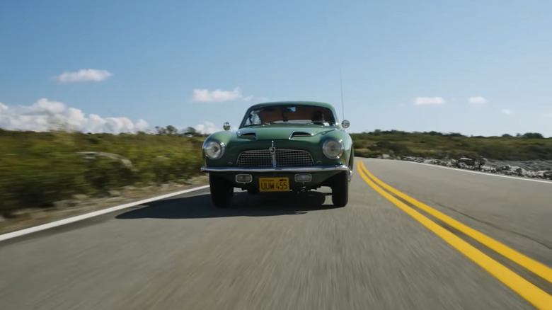 Pegaso driving on the road