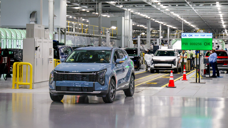 Kia Sportage production in Georgia
