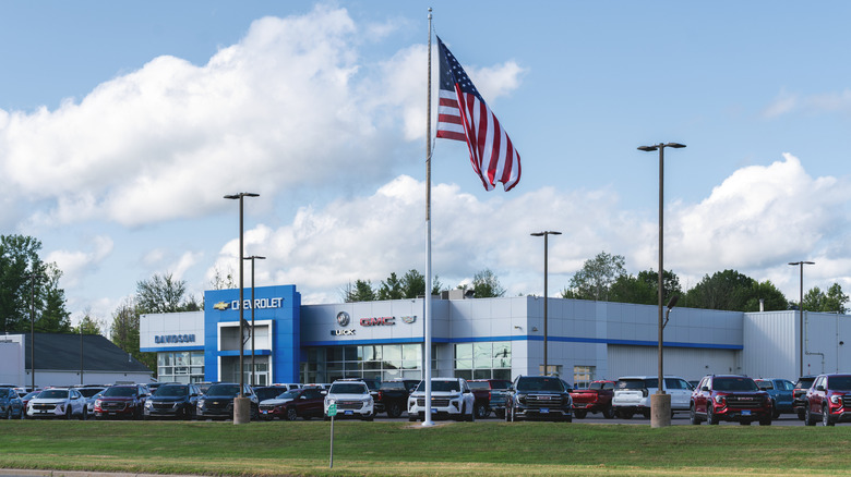 Ultra-wide view of Davidson Chevrolet of Rome, is a full-service dealer of Chevrolet, Buick, Cadillac, and GMC vehicles providing new and used options, plus repairs.