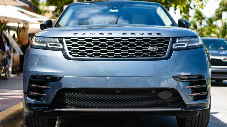 Range Rover Velar 2019 crossover car.