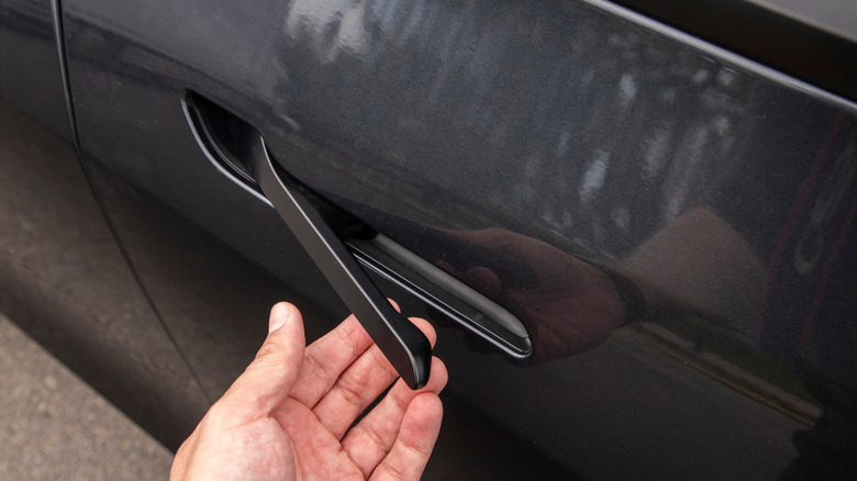 Tesla Model Y door handle