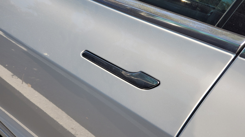 Tesla door handle