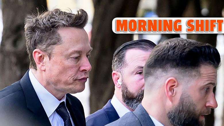 SAN FRANCISCO, CALIFORNIA - MARCH 04: Elon Musk arrives at federal court on March 4, 2026 in San Francisco, California. Musk is on trial in a civil case for allegedly manipulating Twitter's stock price prior to his purchase of the company in 2022. (Photo by Josh Edelson/Getty Images)