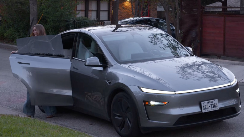 Teska robotaxi dropoff