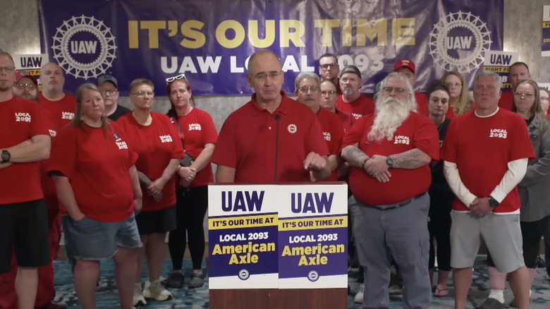 UAW American Axle strike