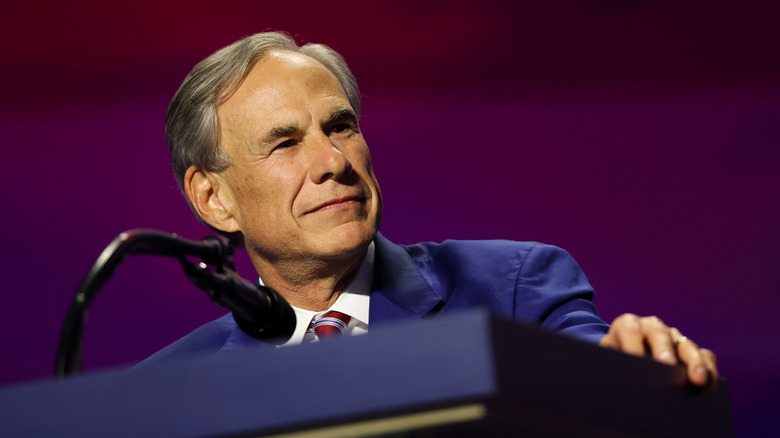 DALLAS, TEXAS - SEPTEMBER 10: Texas Gov. Greg Abbott  speaks on stage on the second day of the 2026 Republican National Convention at the American Airlines Center on September 10, 2026 in Dallas, Texas. U.S. President Donald Trump is headlining the Republican National Committee's first-ever midterm convention as he aims to highlight his administration's achievements and rally support for GOP candidates just two months before the upcoming elections being held on November 3. (Photo by Kevin Dietsch/Getty Images)