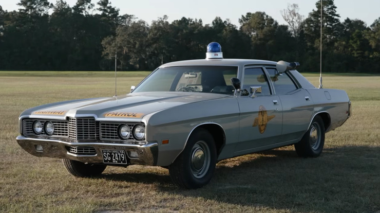 1972 Ford Custom 500 Police Interceptor with 429-ci V8.