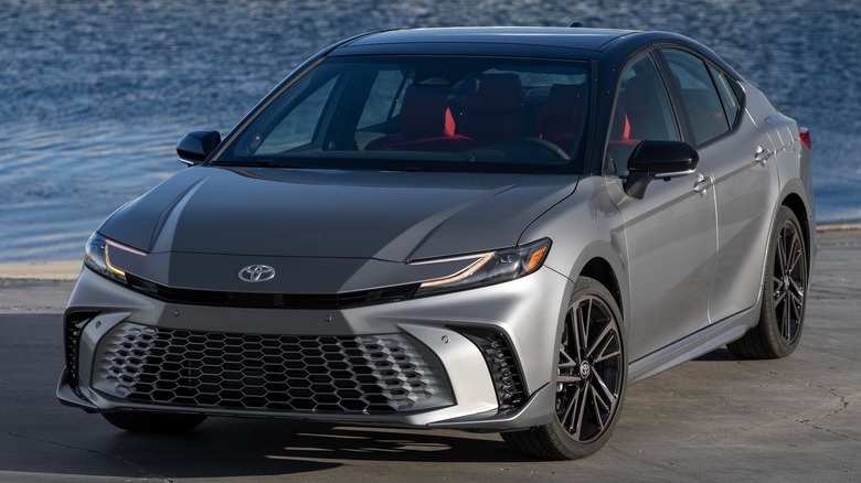 Toyota Camry front three-quarter