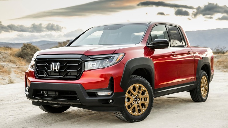 Honda Ridgeline front 3/4