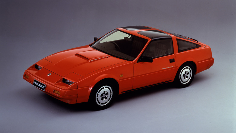 A 1985 Fairlady Z (Japan)/300ZX Turbo (USA) on display
