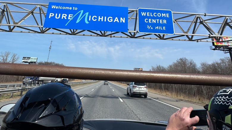 Entering Michigan