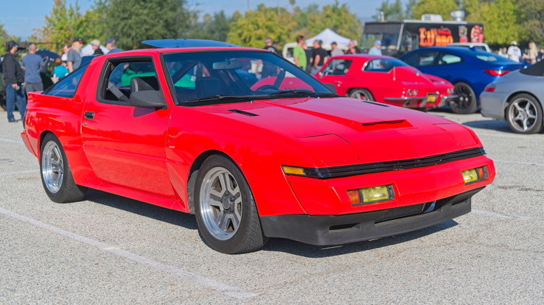 Chrysler Conquest at a California car show