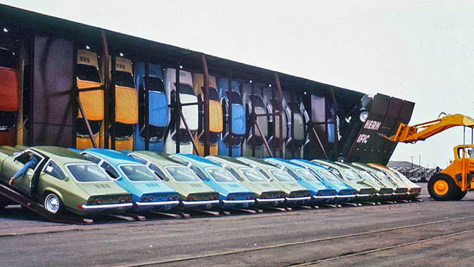 The Clever Engineering Of Shipping The Chevy Vega By Train