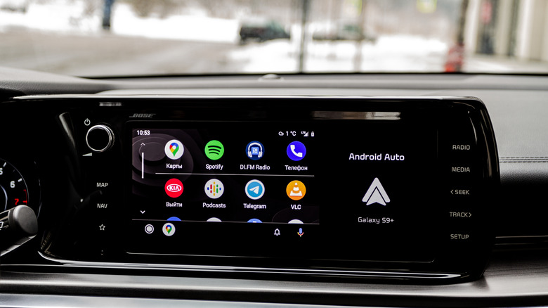 Android Auto display