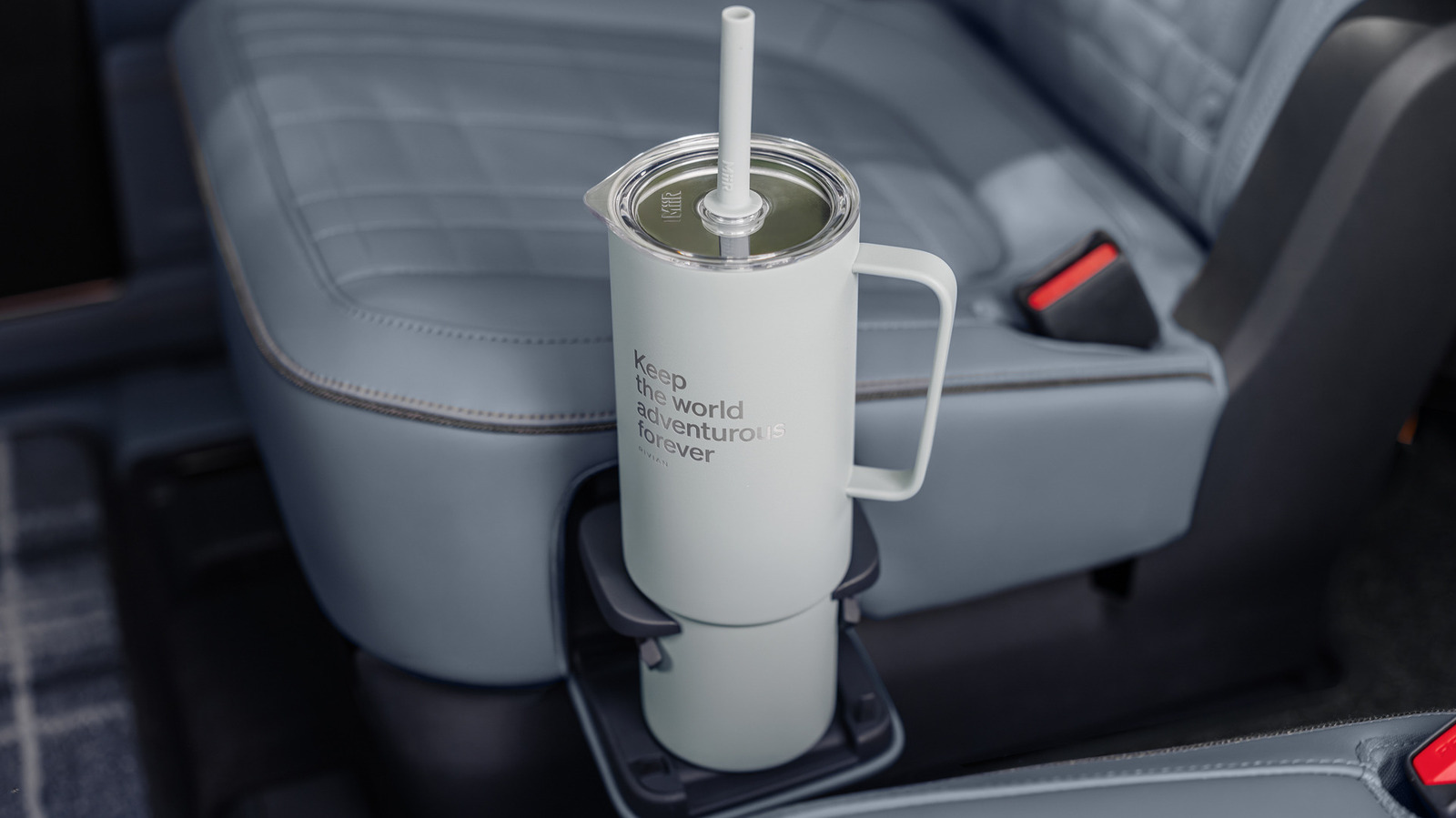The Cupholders On Rivian's New Captain's Chairs Are Delightfully Simple Pleasures For Parents