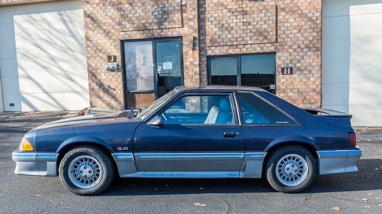 The third-generation Mustang was produced by Ford from 1978 until 1993. Being built on Ford's Fox platform, it is commonly referred to as the Fox-body Mustang.
