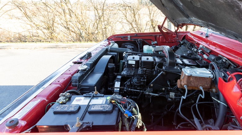 A 1989 Dodge Ram equipped with the iconic Cummins diesel engine.