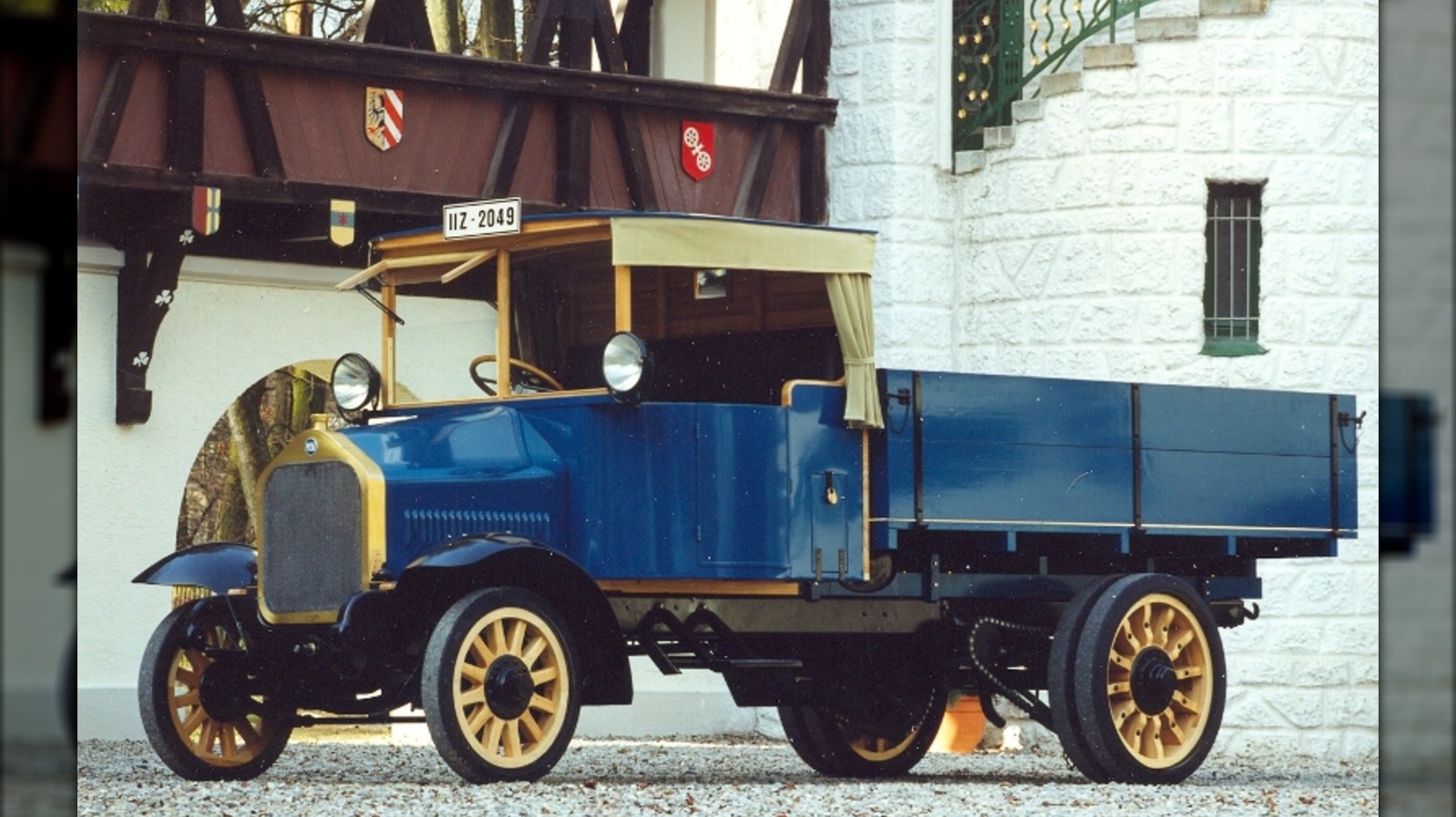 The First Vehicle With A Direct-Injection Diesel Engine May 