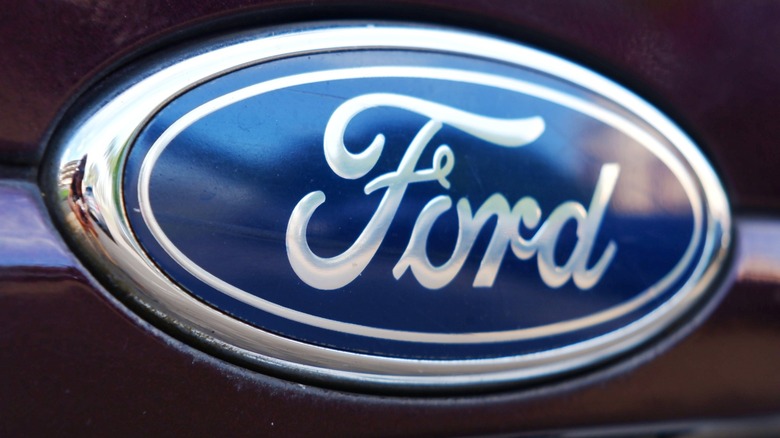 Image of the Ford Motor Company's vehicle badge.