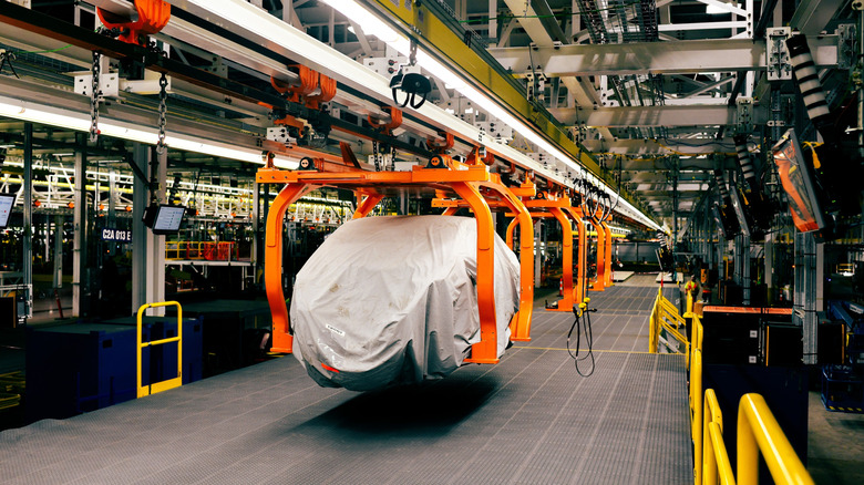 Ford's Universal Vehicle platform assembly plant in Louisville, Kentucky