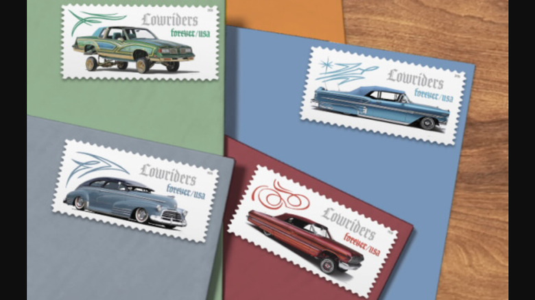 Lowrider stamps