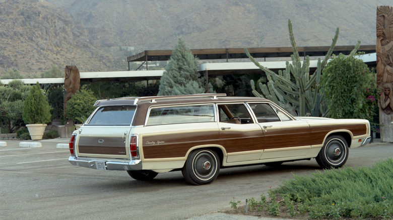 A ford station wagon