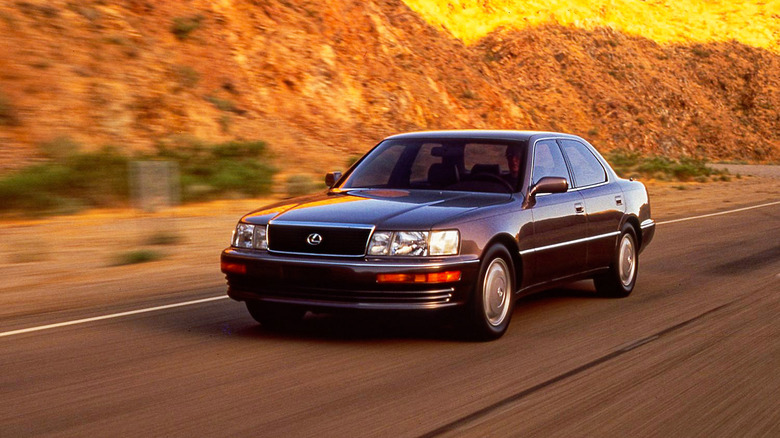 The 1990 LS 400.
