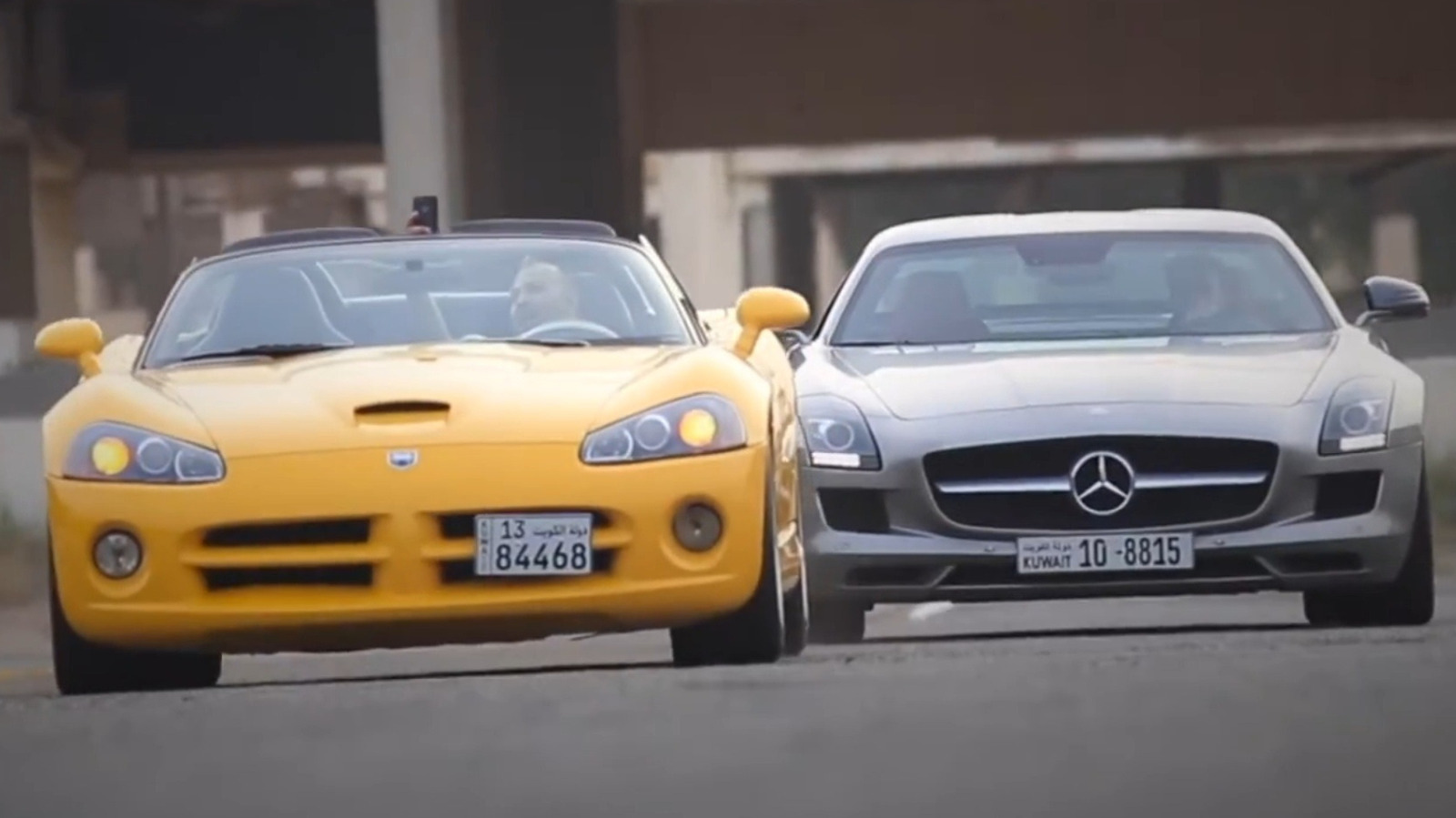 The Mercedes SLS AMG Owes Its Existence Partially To A Dodge Viper