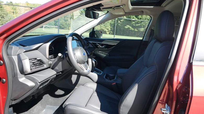 Interior of a 2025 Subaru Outback Limited