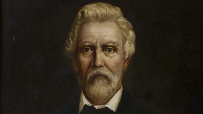 A portrait of Samuel A. Maverick by an unknown artist