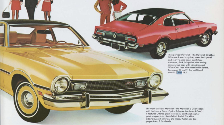 An excerpt from the 1972 Ford Maverick buyer's guide