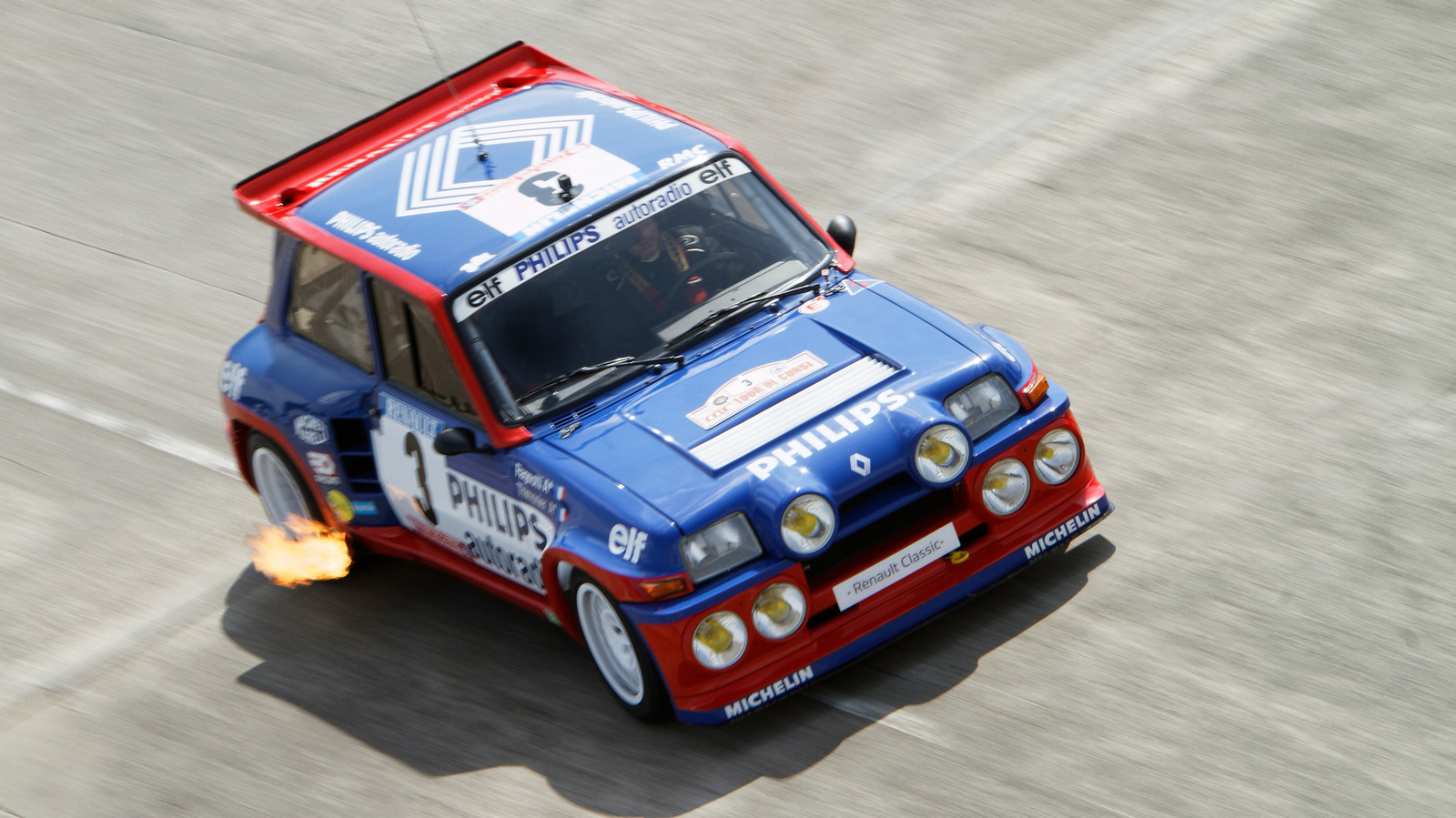 The Renault 5 Turbo Was A Hot Hatch That Could Go Over 800 Miles On One Tank Of Gas
