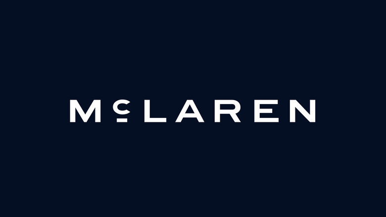 The new McLaren logo.