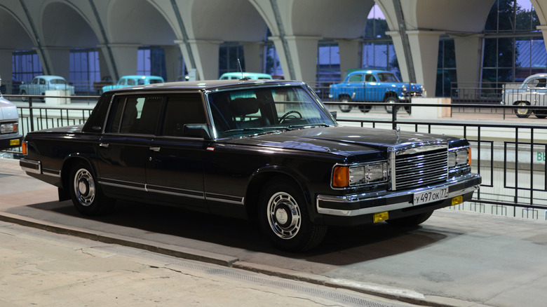 ZIL 4015 sedan in black,
