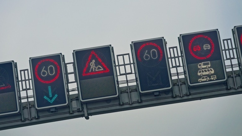 Smart traffic system in Hamburg, Germany