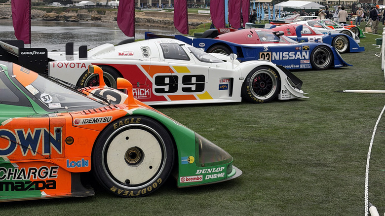 Japanese race cars at the 2026 Pebble Beach Concours d'Elegance