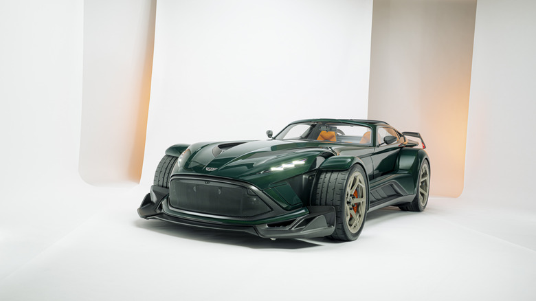 The Donkervoort P24 RS from the front 3/4 view