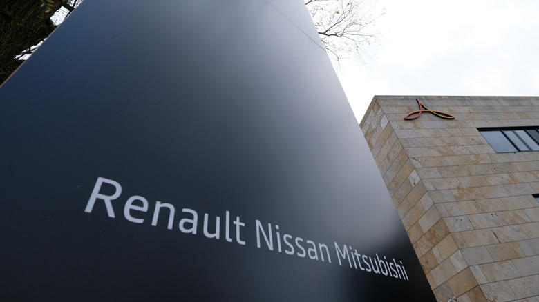 The Renault Nissan Mitsubishi Alliance office building successful Amsterdam, Netherlands.