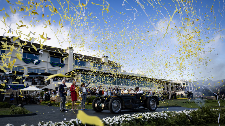 1934 Bugatti Type 34 Sports winning best of show at Pebble Beach Concours