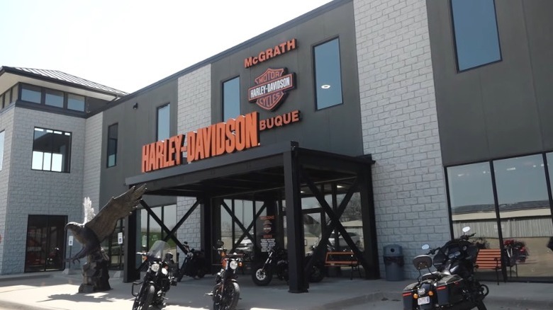 The Key City Harley-Davidson dealership.