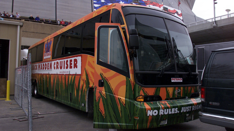 The Madden Cruiser at the Super Bowl XXXVI in New Orleans, LA., on Sunday February 3, 2002.