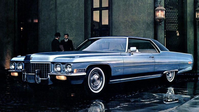 1971 Cadillac Coupe DeVille ad