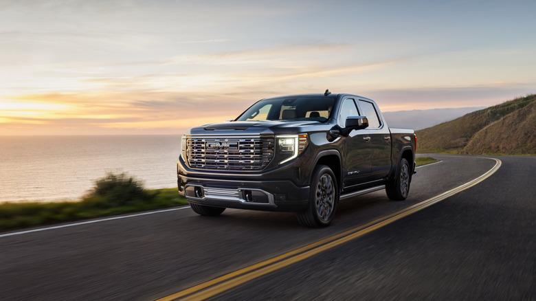 GMC Sierra 1500 on a highway