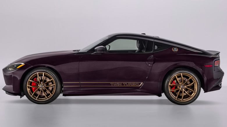 The 2026 Nissan Z Heritage Edition in Midnight Purple.