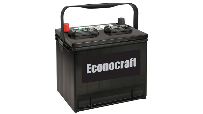 Econocraft battery with handle product photo.