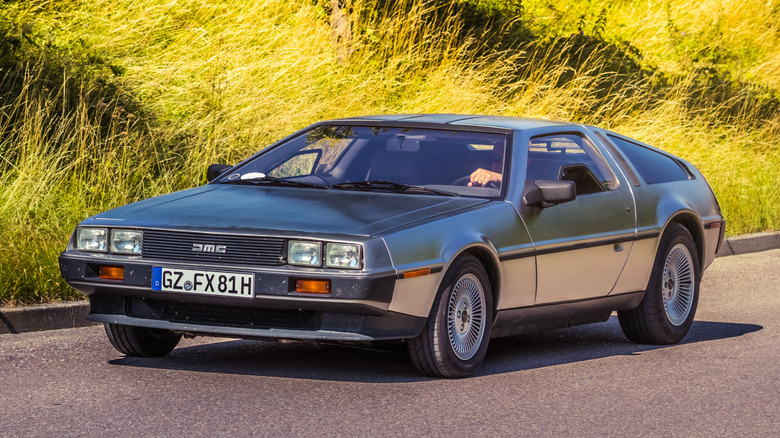 DeLorean DMC-12 at the 2. Oldtimer day in Heidenheim an der Brenz, Germany.