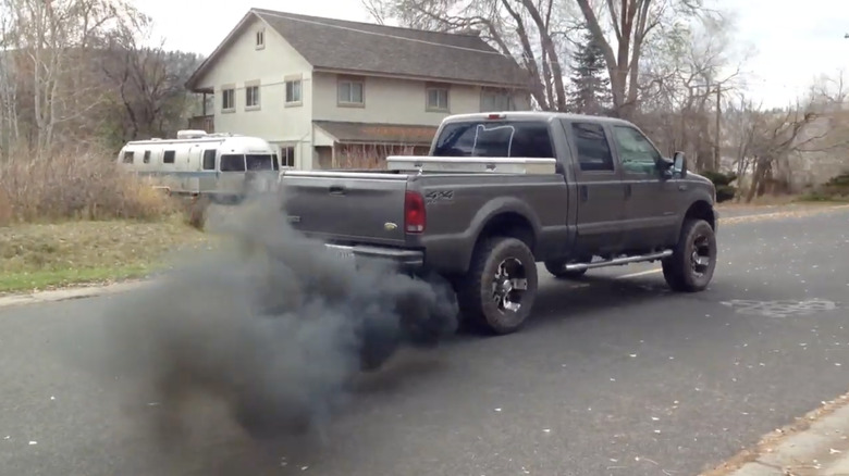 A  7.3 Powerstroke Rolling Coal