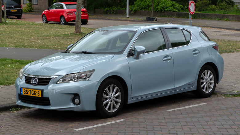 A Lexus CT200H Car At Amsterdam The Netherlands 6-5-2025