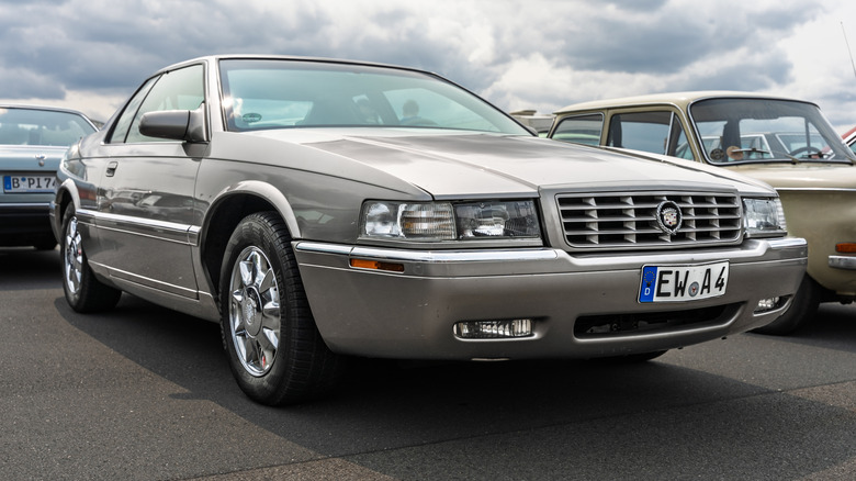 LINTHE, GERMANY – JUNE 08, 2025: Personal luxury coupe Cadillac Eldorado, 1993. Die oldtimer show.